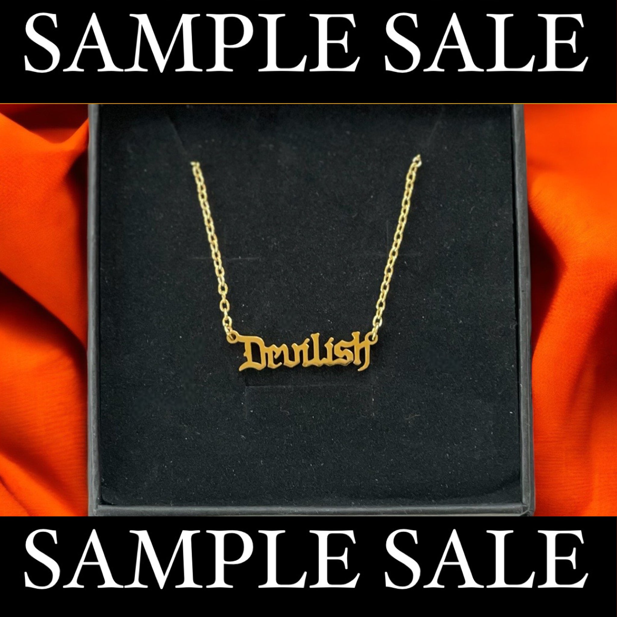 [SAMPLE SALE] Devilish Necklace