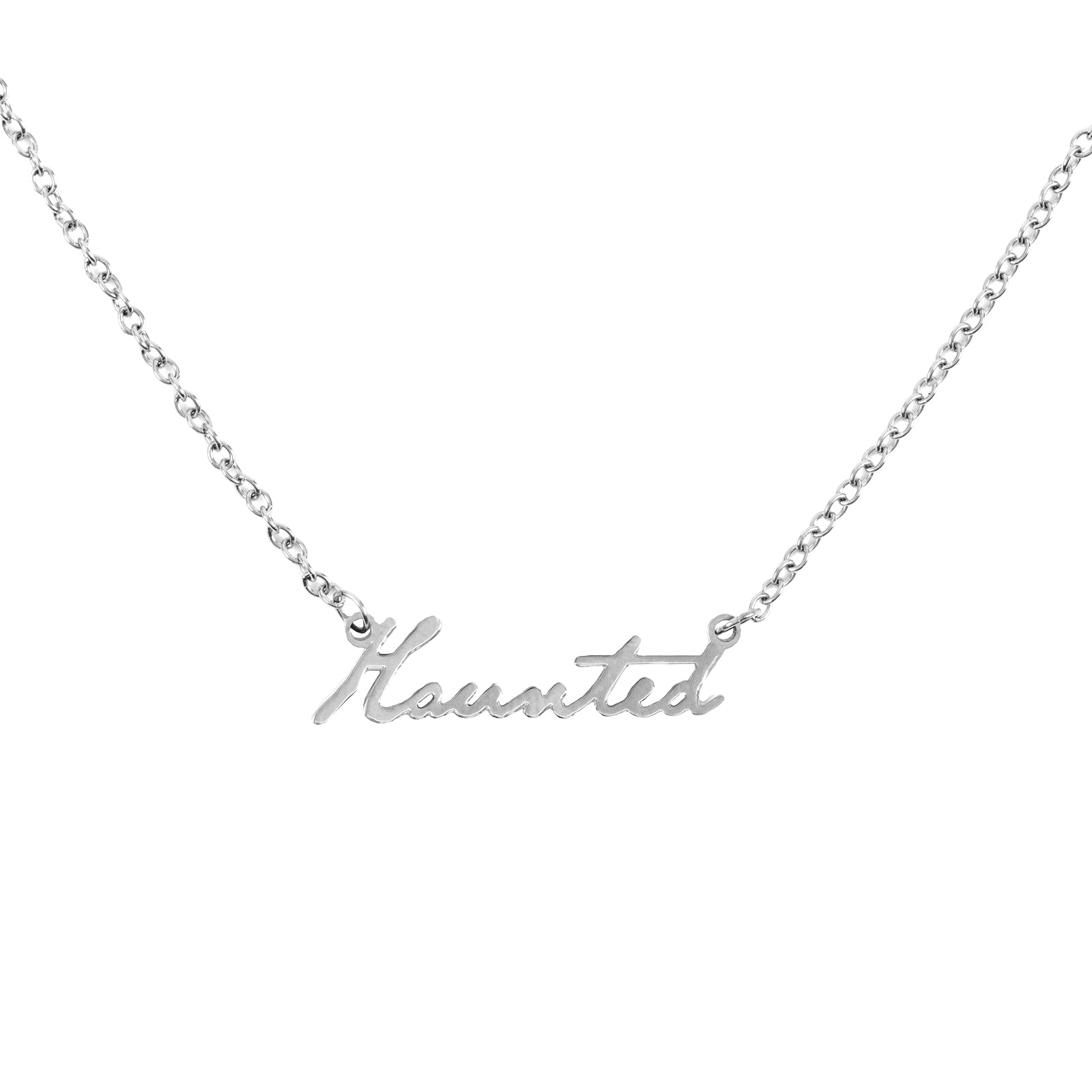 Haunted Stainless Steel Necklace